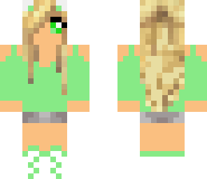 green girl edit