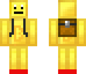a boy with a chest backpack