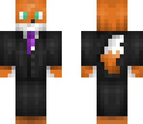 fox in a suit