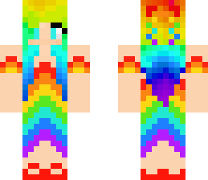 rainbow girly