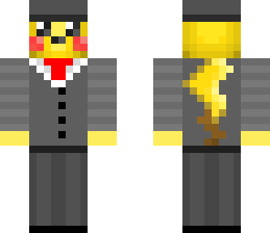 pikachu in a suit