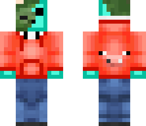 zombie blue slime