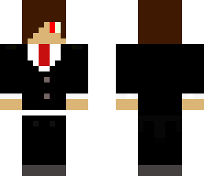 teen in tuxedo