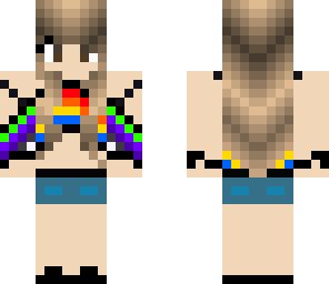 rainbow lady