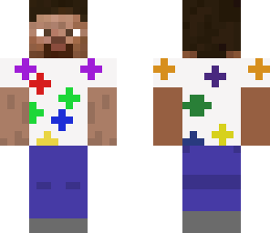 tie-dye steve