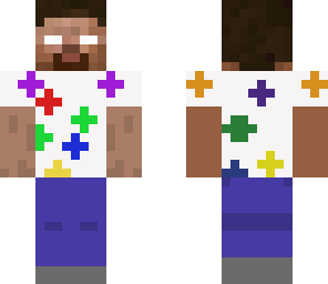 tie-dye herobrine