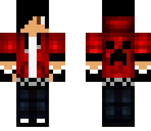 red teenager