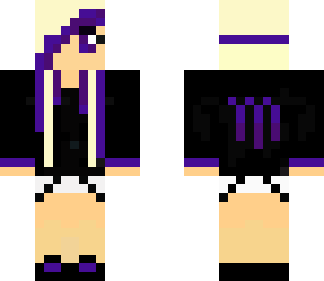 monster energy girl purple