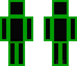 black and green