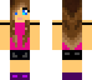 pretty girl with purple shoes