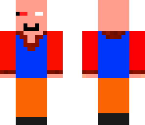 herobrine with scouter