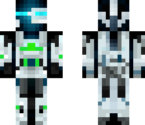 emerald powered ender cyborg