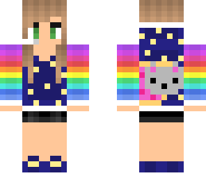 nyan cat girl 2 3d