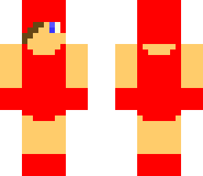 red boxing man