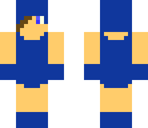 blue boxing man