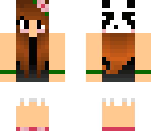 panda beanie girl