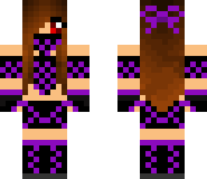 purple ninja girl