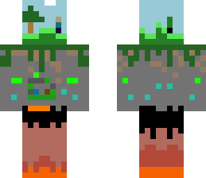 landscape of minecraft