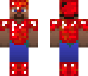 gradient steve in dragon armor