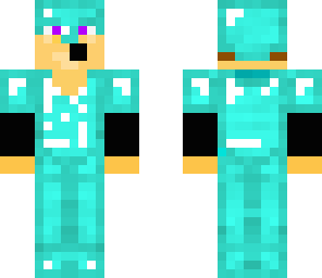boy in diamond armor