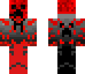 red creepr with headphones