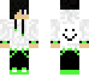 lime teenage smile