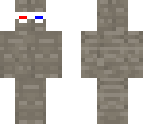 3d stone man