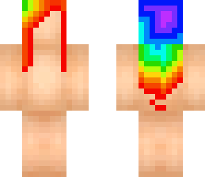 rainbow hair base
