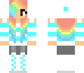 rainbow hair v4