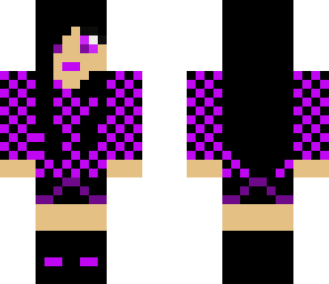 goth enderman girl