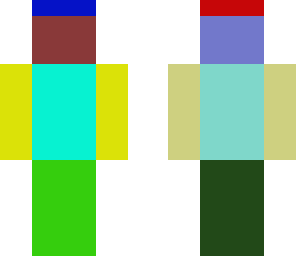 multi color guy