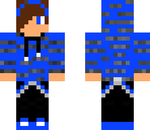 blue tiger boy