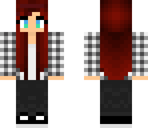 chica cabello rojo