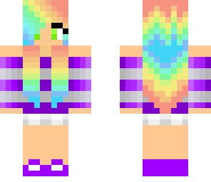 sexy rainbow teenager