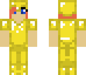 girl with gold armor