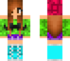 colourful girl
