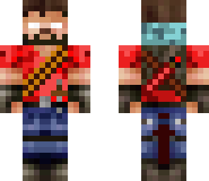 red hunter herobrine