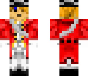 english red coat