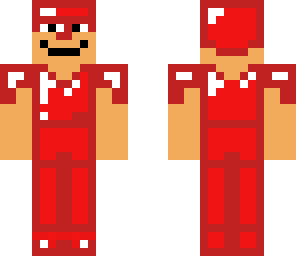guy in red amour