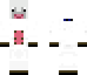 white cow