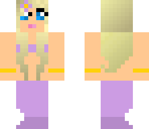 pretty blond mermaid