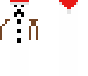 creeper snowman