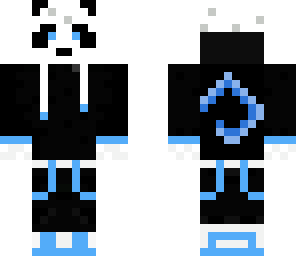 blue hooded panda xd