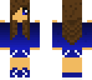 dark blue girl