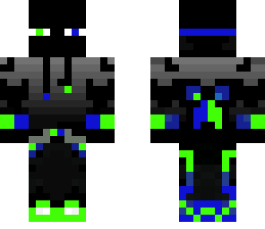 blue and green dj