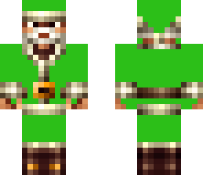 green santa