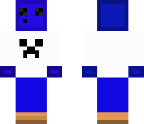 blue guy pillama