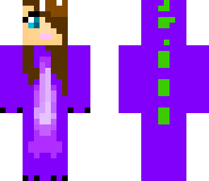 purple dino-girl