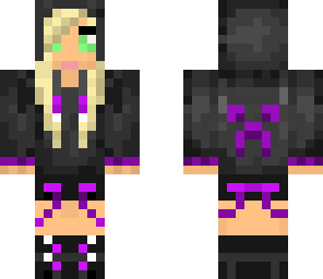 creeper girl purple