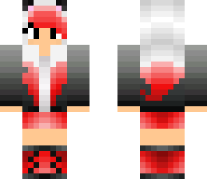 red dj cat girl